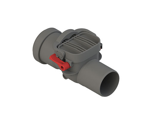 Клапан обратный канализационный d50 СТАНДАРТ