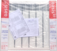 Радиатор биметаллический OASIS 500/80/8 PRO (1.29 кВт)