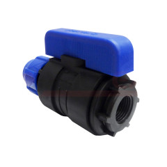 Кран шаровой разъемный ВР ф20х3/4&quot; ПЭ VF