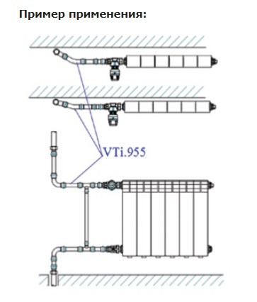 Отвод безраструбный из нержавеющей стали Н-Н ф15а/15 пресс VTi.955