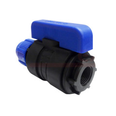 Кран шаровой разъемный ВР ф25х3/4&quot; ПЭ VF