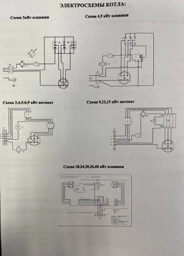Котел электрический ЭВПМ ElectroVel - 4.5 кВт. МПУ (220)