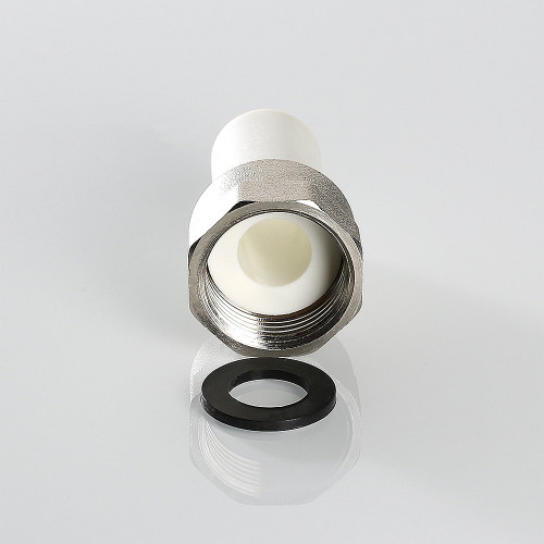 Штуцер с накидной гайкой ВР ф25х1.0" ПП(б) VTp.722