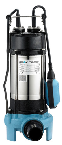 Насос фекальный WQV1100DF ZEGOR с режущим механизмом