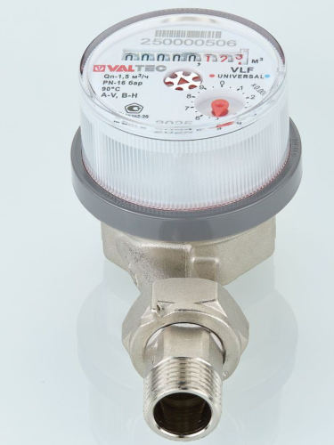 Счетчик воды универсальный Ду15 L=110 мм МЗ VT