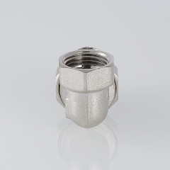 Американка угловая 1.0&quot; В-Н латунь VTr.098