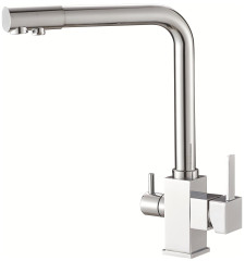 Смеситель для кухни одноручный с подключением к фильтру питьевой воды GEP18-A076