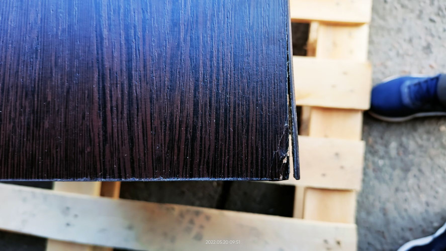 Тумба КВАДРО венге 60 (1 створка+3 ящика) SANITA УЦЕНКА