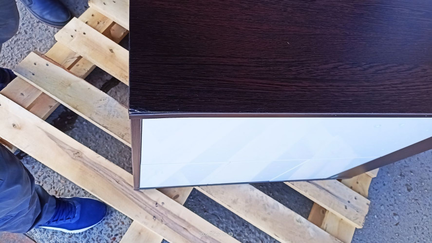 Тумба КВАДРО венге 60 (1 створка+3 ящика) SANITA УЦЕНКА