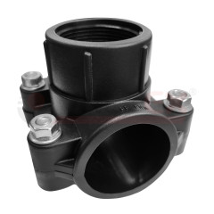 Седелка (крепление-болт) ф63х1/2&quot; ПЭ VF