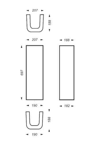 Пьедестал NEXT SANITA LUXE