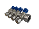 Коллектор 4 выхода х1.0"х1/2"х16 Н-В латунь ZEGOR QS-1842