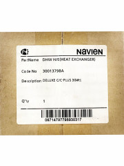 Теплообменник вторичный  ГВС Navien Deluxe C 30K (30013798A)