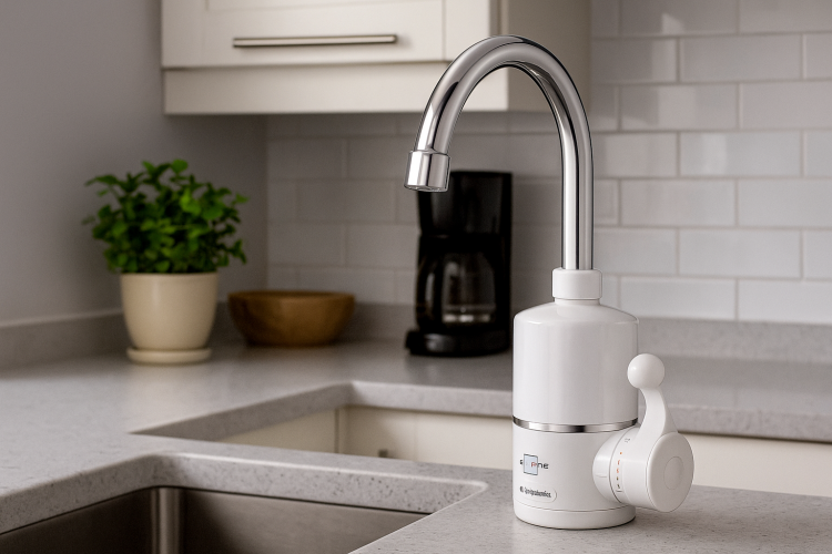 Смеситель для кухни одноручный ЕC-300 с функцией подогрева