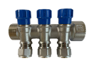 Коллектор 4 выхода х3/4" х1/2"х16 Н-В латунь ZEGOR QS-1642