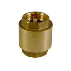 Клапан обратный 1/2" с латунным золотником СТМ