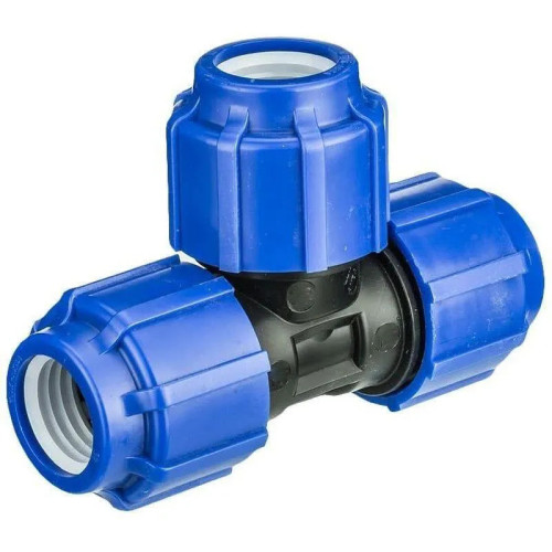 Тройник разъемный ф50 ПЭ