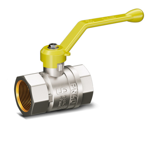 Кран шаровой латунный LD Pride 47.32 Ду32  газ В-В рычаг