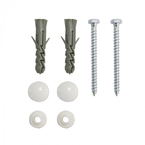 Крепление унитаза к полу 70мм белое