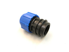 Муфта разъемная ВР ф20х1/2" ПЭ