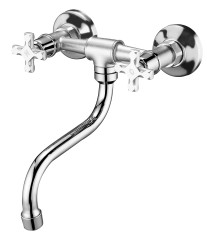 Смеситель для кухни на стену JIK12-A102-A