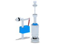 Арматура запорная АНИ WC4050 ручка шток боковой подвод воды