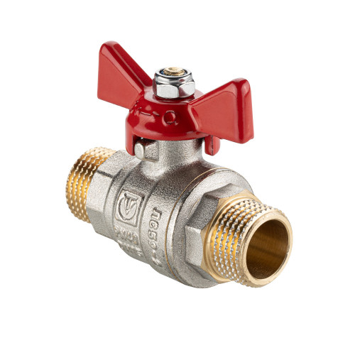 Кран шаровой 3/4" н/н бабочка BASЕ-ГОСТ VT.219S