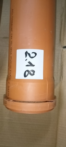 Труба канализационная наружная ф110х3.2х1000 SN4 ХЕМКОР уценка