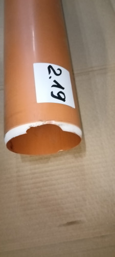 Труба канализационная наружная ф110х3.2х1000 SN4 ХЕМКОР уценка