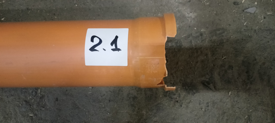 Труба канализационная наружная ф110х3.2х2000 SN4 ХЕМКОР уценка