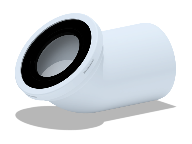 Труба фановая 110*45° W4220