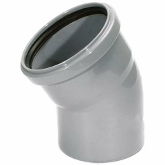 Отвод канализационный d50х15 СТАНДАРТ