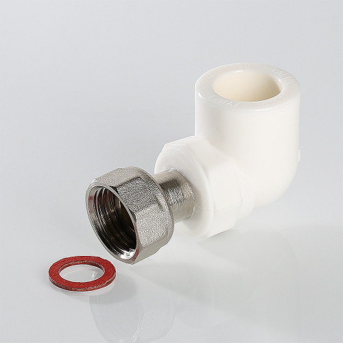 Угольник с накидной гайкой ф25х3/4" ПП(б) VTp.758