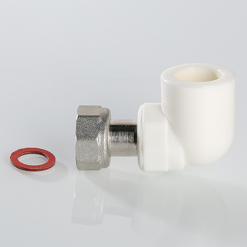 Угольник с накидной гайкой ф25х3/4" ПП(б) VTp.758