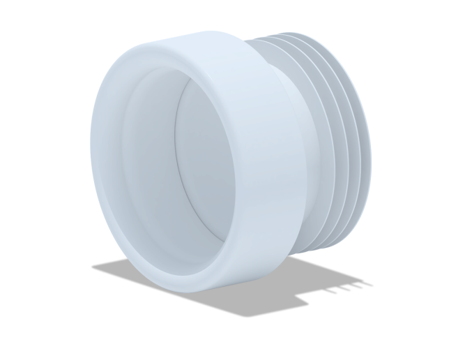 Манжета прямая для унитаза W0210