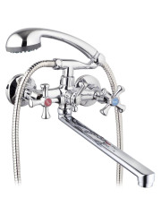 Смеситель для ванны двуручный QFR7-С827