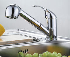 Смеситель с выдвижным изливом одноручный KEN4-A031