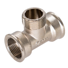 Тройник 3/4&quot; В-Н-В латунь СТМ