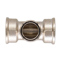 Тройник 3/4&quot; В-Н-В латунь СТМ