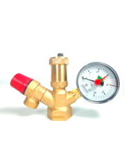 Группа безопасности котла 1.0&quot; латунь ZEGOR QS-5802Е