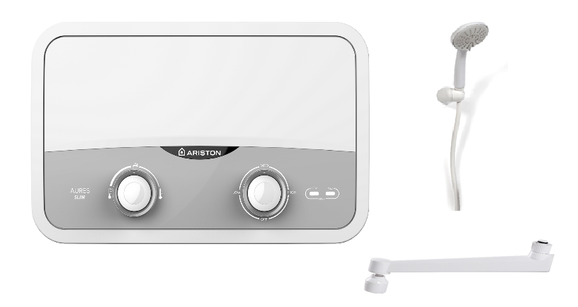 Водонагреватель проточный электрический AURES SF 5.5кВт COM ДУШ КРАН