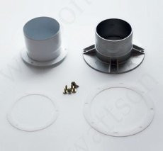 Комплект перехода Deluxe C/E/S/ONE на раздельную систему дымоходов D80