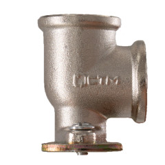 Угольник двойной с креплением 1/2&quot; В-В латунь СТМ