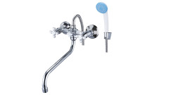 Смеситель для ванны двуручный JIK7-A102-A