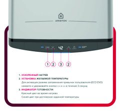 Водонагреватель накопительный электрический ARISTON ABSE VLS PRO INOX PW 30 2К