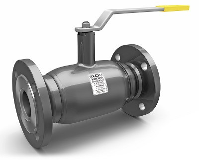 Кран шаровой стальной фланцевый КШЦФ DN 40 PN40 полнопроходной.