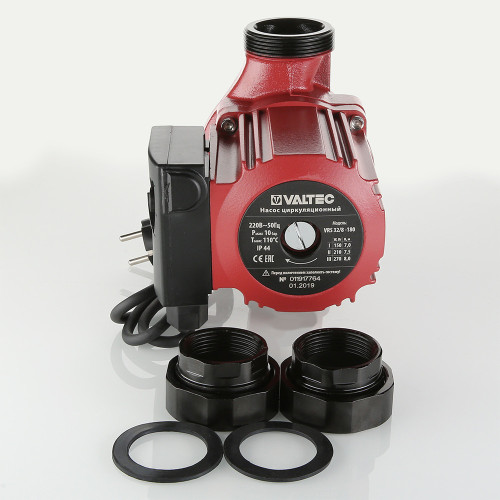 Насос циркуляционный RS 32/8-180 с гайками VRS.328 VT