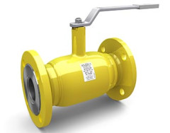 Кран шаровой стальной фланцевый КШЦФ газ DN 50 PN40 полнопроходной