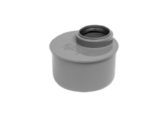 Переход эксцентрический канализационный d110/50 СТАНДАРТ КОНТУР короткий