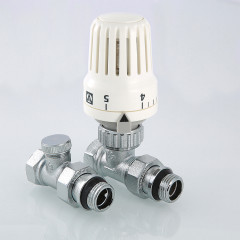 Комплект терморегулирующий прямой 1/2&quot; В-Н VT.046
